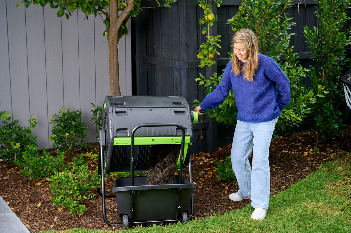 MAZE Two Stage Compost Tumbler  – 48 gallons