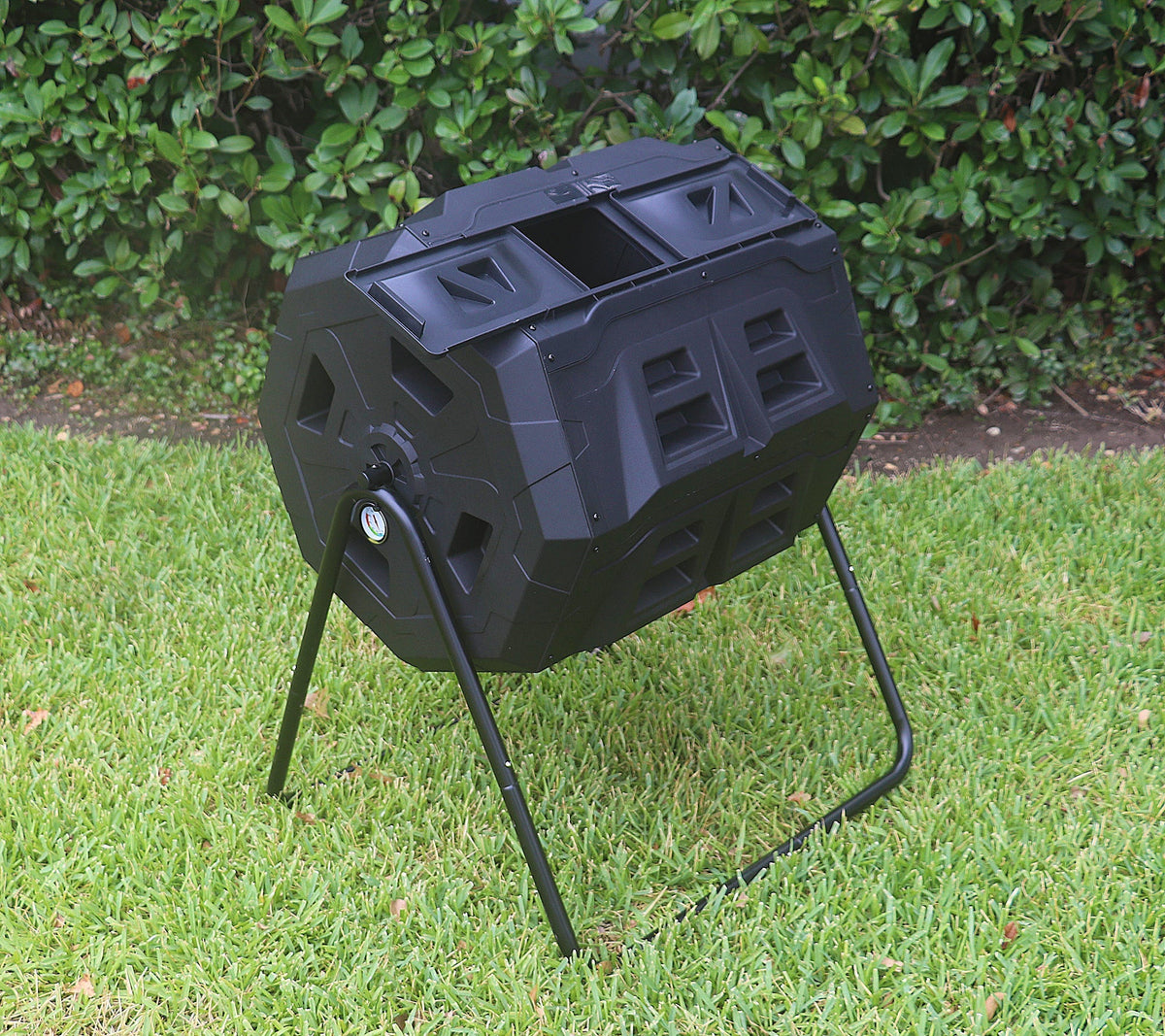 Exaco Mr. Spin® Dual Compartment Compost Tumbler