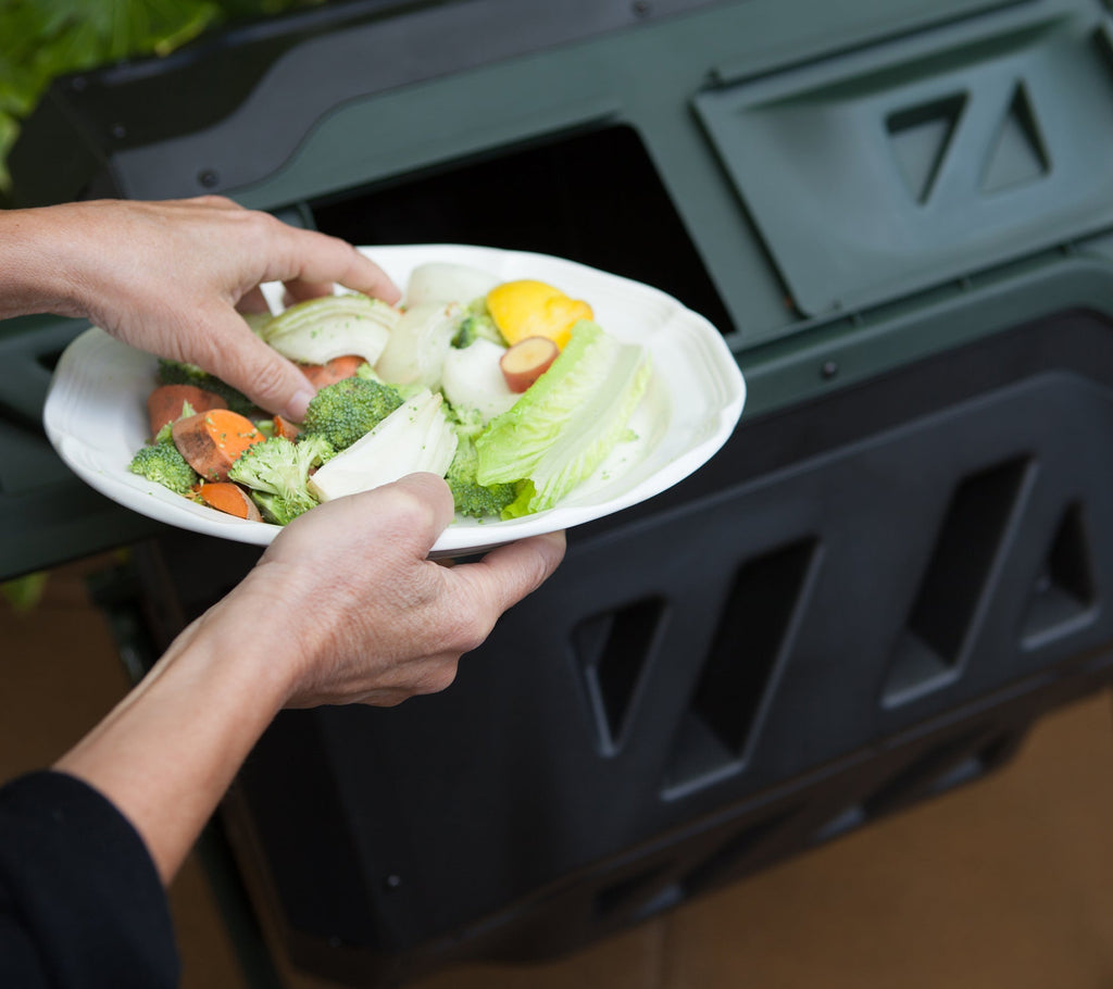Exaco Mr. Spin® Dual Compartment Compost Tumbler