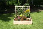 Eden™ 4'X11"X4' Raised Garden Bed with 44in Trellis