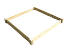 Eden™ 4'X5"X4' Fir Wood Raised Garden Bed