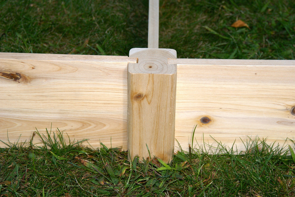 Eden™ 4'X5"X8' Fir Wood Raised Garden Bed