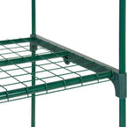 Genesis™ 4 Tier 3X6X2.ft Portable Rolling Greenhouse with Cover