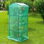 Genesis™ 4 Tier 3X6X2.ft Portable Rolling Greenhouse with Cover