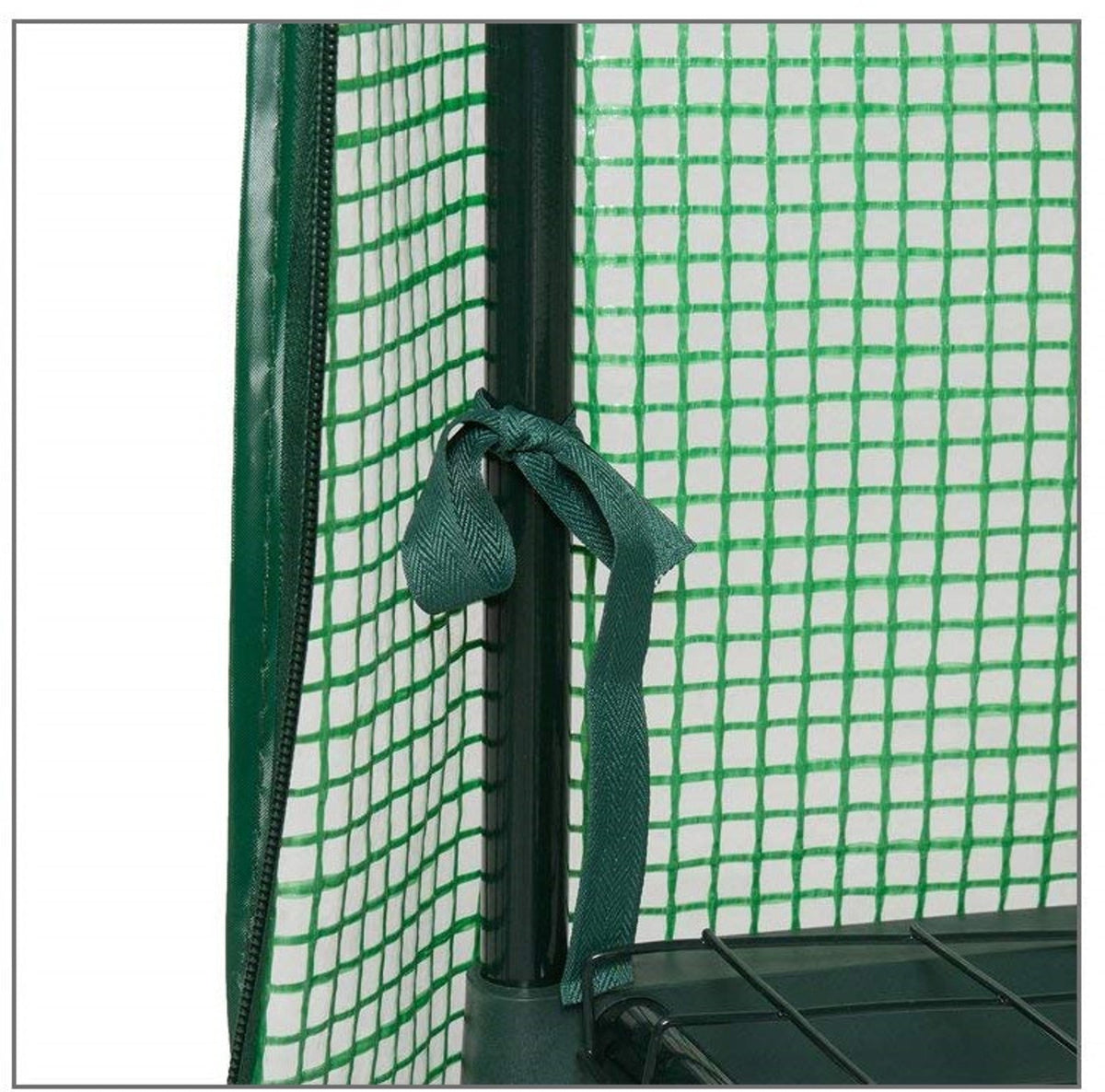 Genesis™ 4 Tier 3X6X2.ft Portable Rolling Greenhouse with Cover