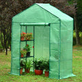 Genesis™ 5X6X2.ft Portable Walk In Greenhouse with Heavy Duty Opaqua Cover