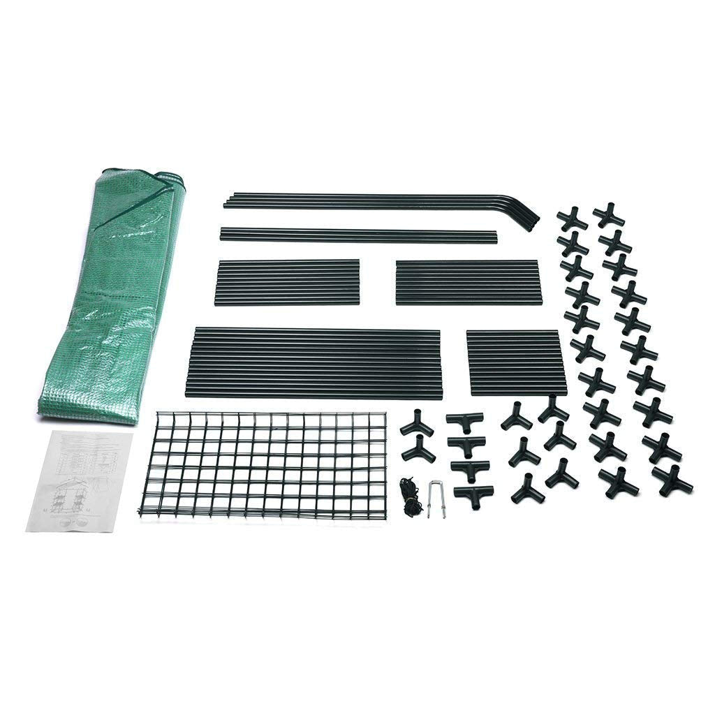 Genesis™ 5X6X2.ft Portable Walk In Greenhouse with Heavy Duty Opaqua Cover