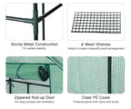 Genesis™ 5X6X2.ft Portable Walk In Greenhouse with Heavy Duty Opaqua Cover