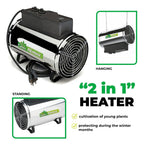 Phoenix™ Heater/Fan 2800 W/9554 BTUs With Manual Thermostat
