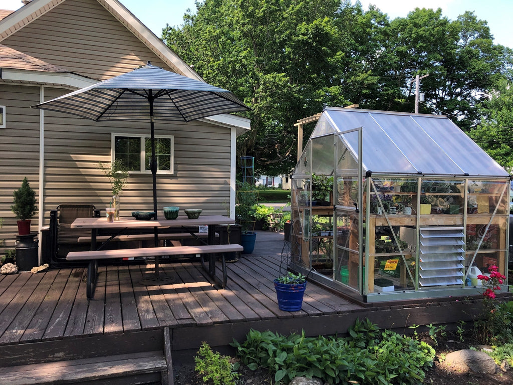 Side Louver Greenhouse Window for Canopia Greenhouse