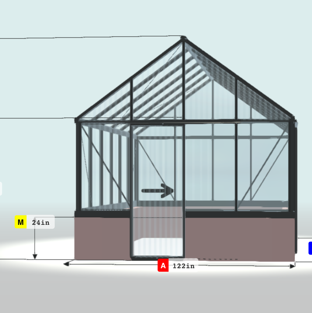 Janssens™ Greenhouse Drop-Door Kit