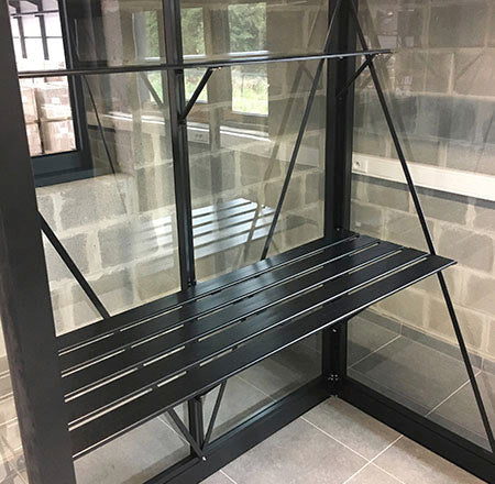 Janssens™ Greenhouse Slat Shelving System