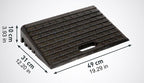 Wheelbarrow Ramp for Greenhouse